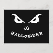 Cartes Pour Fêtes Annuelles Halloween éffrayant effrayant visage (Devant)