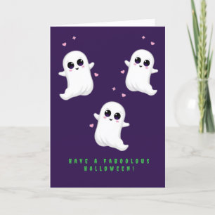 Cartes Pour Fêtes Annuelles Halloween FaBOOlous !