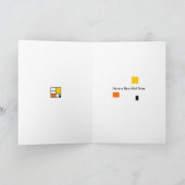 Cartes Pour Fêtes Annuelles Halloween - Fantômes d'art moderne (Intérieur)