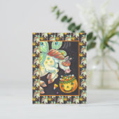 CARTES POUR FÊTES ANNUELLES HALLOWEEN FLYING HORSE CANDY CORN (Debout devant)