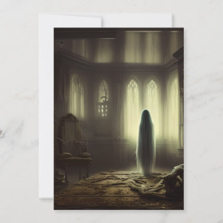 Cartes Pour Fêtes Annuelles Halloween Haunted House effroi