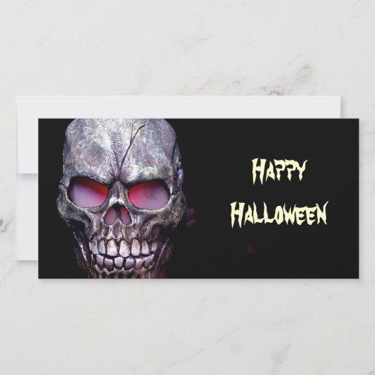 Cartes Pour Fêtes Annuelles Halloween heureux (Devant)