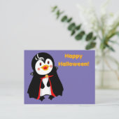 Cartes Pour Fêtes Annuelles Halloween heureux du comte Pengula (Debout devant)