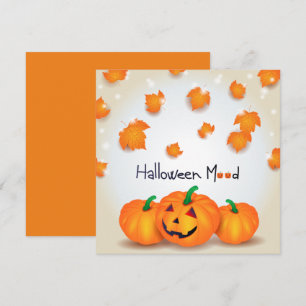 Cartes Pour Fêtes Annuelles Halloween Mood