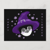 Cartes Pour Fêtes Annuelles Halloween Vampire Witch Penguin (Devant)