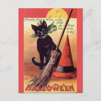 Cartes Pour Fêtes Annuelles Halloween Vintage KRW