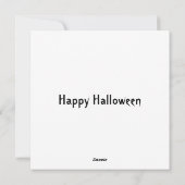 Cartes Pour Fêtes Annuelles Halloween Witchwood (Dos)