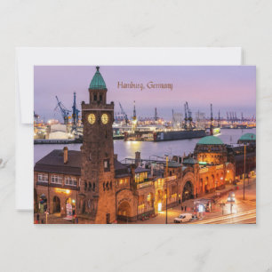 Cartes Pour Fêtes Annuelles Hambourg Allemagne, photo du paysage urbain