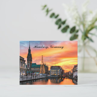 Cartes Pour Fêtes Annuelles Hamburg, Allemagne à Noël