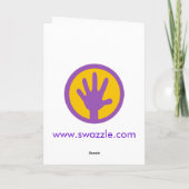 Cartes Pour Fêtes Annuelles hamsters amoureux (Dos)