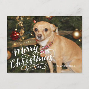 Cartes Pour Fêtes Annuelles Hand Lettered Holiday Card