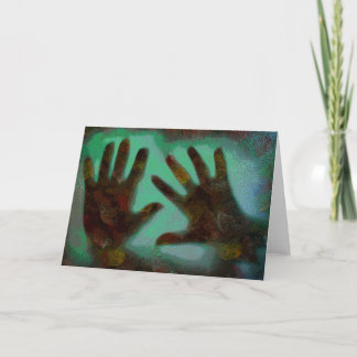 Cartes Pour Fêtes Annuelles Handprints