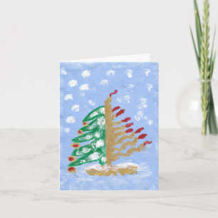 Cartes Pour Fêtes Annuelles Hanouka/Noël