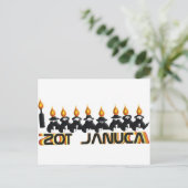 Cartes Pour Fêtes Annuelles Hanoukka (Debout devant)