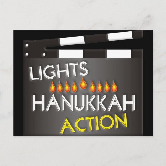Cartes Pour Fêtes Annuelles Hanoukka (Devant)
