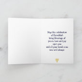 CARTES POUR FÊTES ANNUELLES HANOUKKA BÉNÉFICIE (Intérieur)