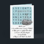 Cartes Pour Fêtes Annuelles Hanoukka/Chanukah Funny Définir Cette GELÉE<br><div class="desc">Drôle carte de voeux Hanoukka/Chanukah, "Define GELT." Un nouveau design pour la fête de Chanoukah de cette année. Profitez d'une autre carte de voeux humoristique "Define This". Cette carte de vacances "Dreidel" est idéale pour tous vos amis et votre famille cette année. Comme toujours, les éléments de conception peuvent être...</div>