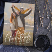 Cartes Pour Fêtes Annuelles Hanoukka - Lettrage à la main