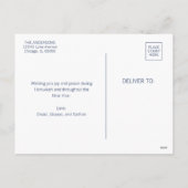 Cartes Pour Fêtes Annuelles Hanoukka Love & Light Floral Menorah (Dos)