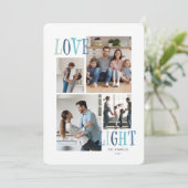 Cartes Pour Fêtes Annuelles Hanoukka photo Light and Love 4 (Debout devant)