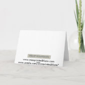 Cartes Pour Fêtes Annuelles Hanoukka Sameach (Dos)