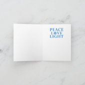 Cartes Pour Fêtes Annuelles Hanoukka Star de David - Carlin (Intérieur)