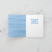 Cartes Pour Fêtes Annuelles Hanoukka Star of David - Carlin (Intérieur)