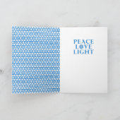 Cartes Pour Fêtes Annuelles Hanukkah Star of David (Intérieur)