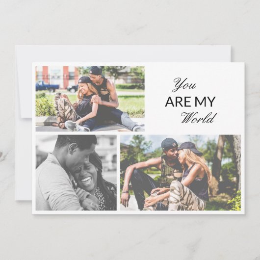 Cartes Pour Fêtes Annuelles Happy Anniversary photo collage (Devant)