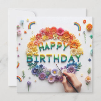 Cartes Pour Fêtes Annuelles Happy Birthday Greeting Cards