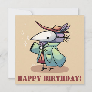 Cartes Pour Fêtes Annuelles Happy Birthday, magical bird