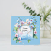 Cartes Pour Fêtes Annuelles Happy birthday to a wonderful friend greeting card (Debout devant)