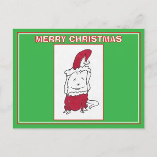Cartes Pour Fêtes Annuelles Happy Christmas Dog Cartoon Merry Christmas