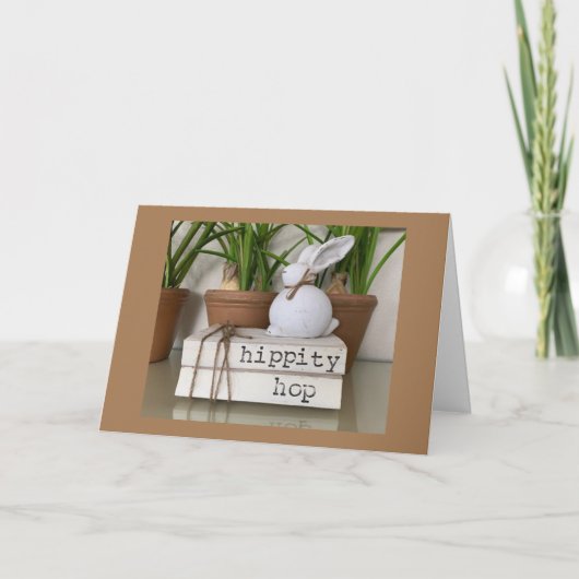 CARTES POUR FÊTES ANNUELLES ***HAPPY EASTER HAPPY SPRING** (Devant)