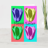 Cartes Pour Fêtes Annuelles Happy Easter Happy Spring (Devant)