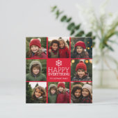 Cartes Pour Fêtes Annuelles Happy Everything 8 Photo Collage (Debout devant)