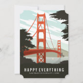 Cartes Pour Fêtes Annuelles Happy Everything à San Francisco (Devant)