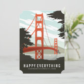 Cartes Pour Fêtes Annuelles Happy Everything à San Francisco (Debout devant)