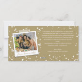 Cartes Pour Fêtes Annuelles Happy Everything Simple White Script Photo Collage (Dos)