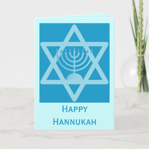Cartes Pour Fêtes Annuelles Happy Hannukah