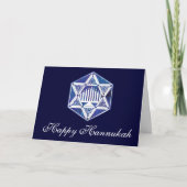 Cartes Pour Fêtes Annuelles Happy Hannukah (Devant)