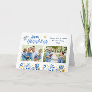 Cartes Pour Fêtes Annuelles Happy Hanukkah 2 Photo