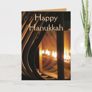 Cartes Pour Fêtes Annuelles Happy Hanukkah Lights