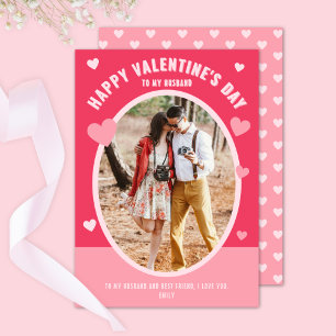Cartes Pour Fêtes Annuelles Happy Happy Valentine's Husband