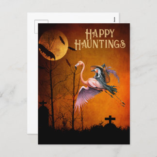 Cartes Pour Fêtes Annuelles Happy Hauntings Drôle Halloween Salutation