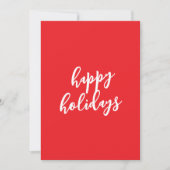 Cartes Pour Fêtes Annuelles Happy Holidays Christmas New Year Season Message (Devant)