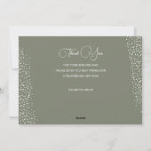 Cartes Pour Fêtes Annuelles Happy Holidays Merci d'affaires (Dos)