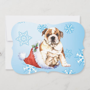 Cartes Pour Fêtes Annuelles Happy Howlidays Bulldog