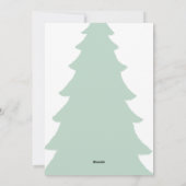 Cartes Pour Fêtes Annuelles Happy Howlidays chien photo marine bleu Noël (Dos)