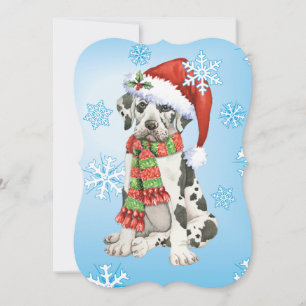 Cartes Pour Fêtes Annuelles Happy Howlidays Great Dane